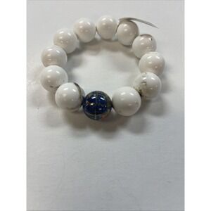 KALIFANO Globe Bead Stretch Bracelet